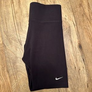 Nike high waisted bike shorts